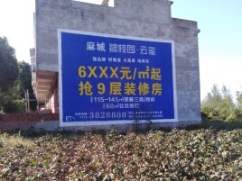 安远品牌公司青睐的墙体广告