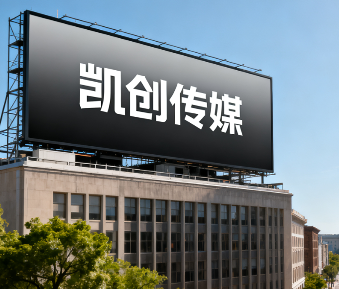 安远户外广告牌的设计与制作