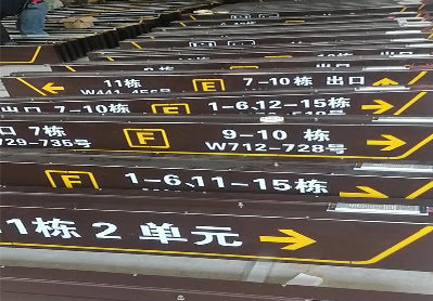 安远广告标识中，常见的几种安装方式。