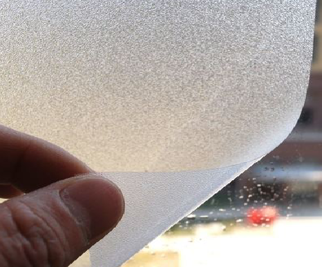 安远玻璃门外面粘广告用什么材料好？