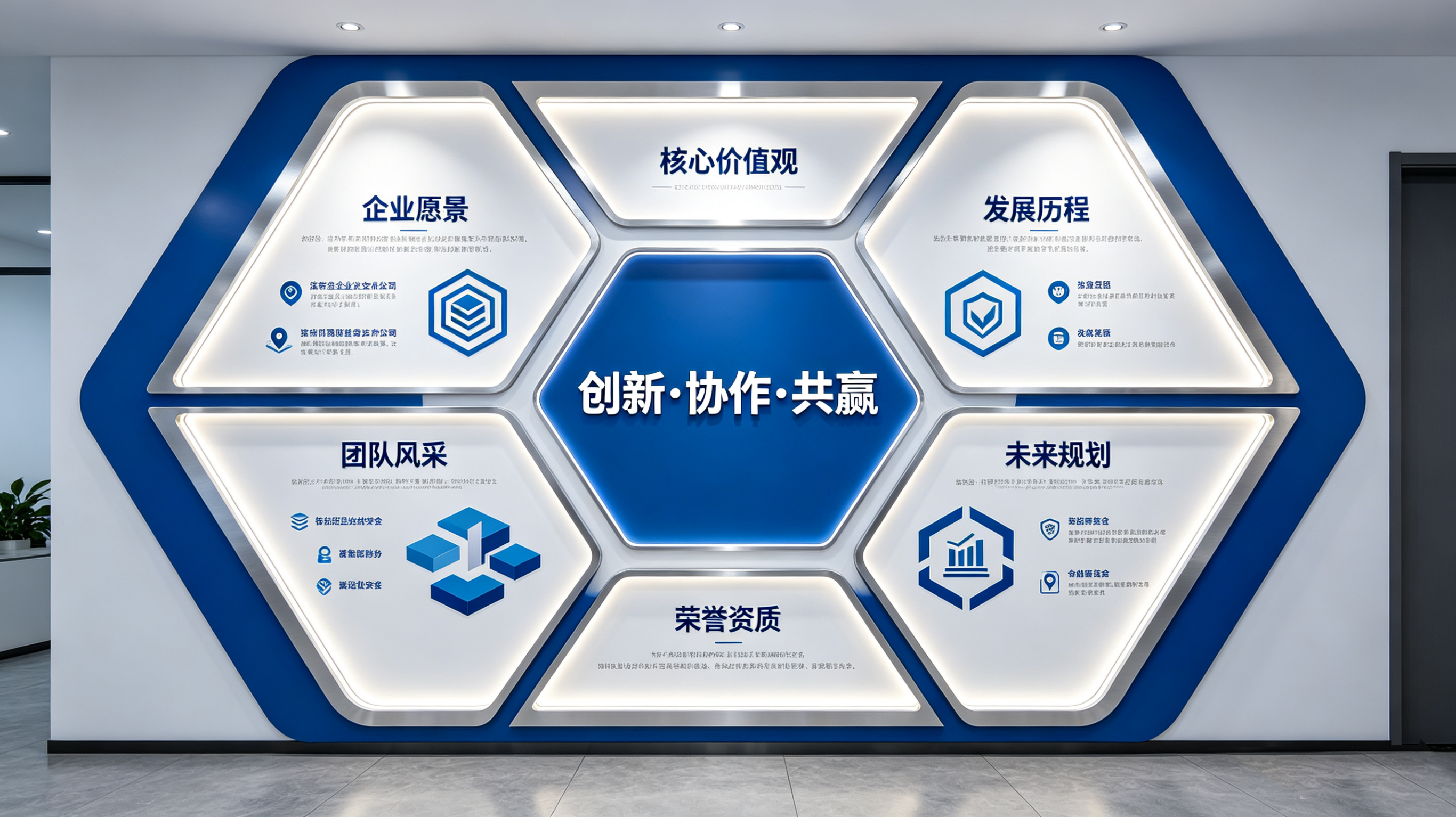 安远企业文化墙六边形避坑指南（新手常犯5个错误）